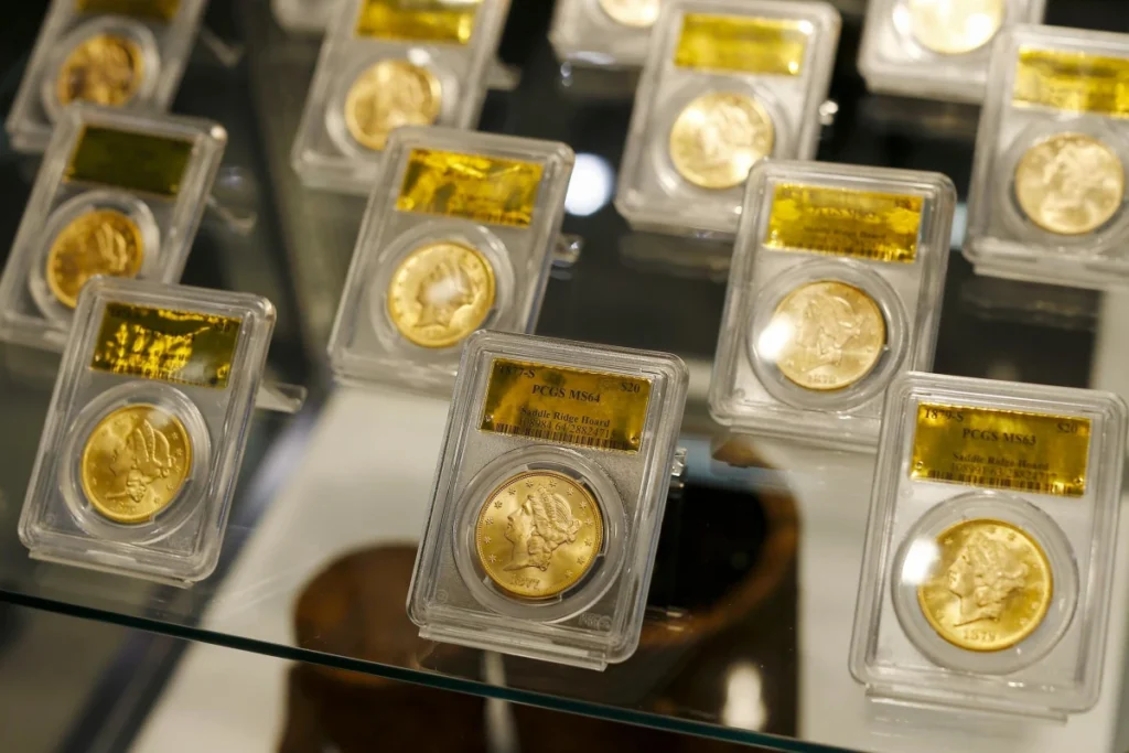 Bullion Coins Display