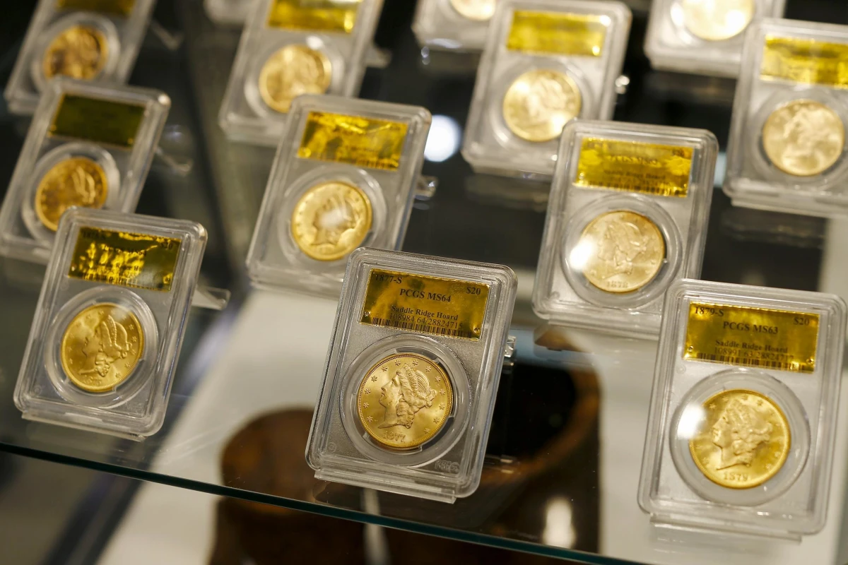 Bullion Coins Display